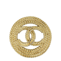 Chanel Twisted Rope CC Brooch
