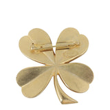 Chanel CC Clover Brooch