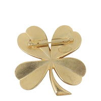 Chanel CC Clover Brooch