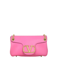 Valentino VLogo Stud Sign Shoulder Bag