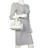 Chanel Coco Top Handle Mini Bag Chevron