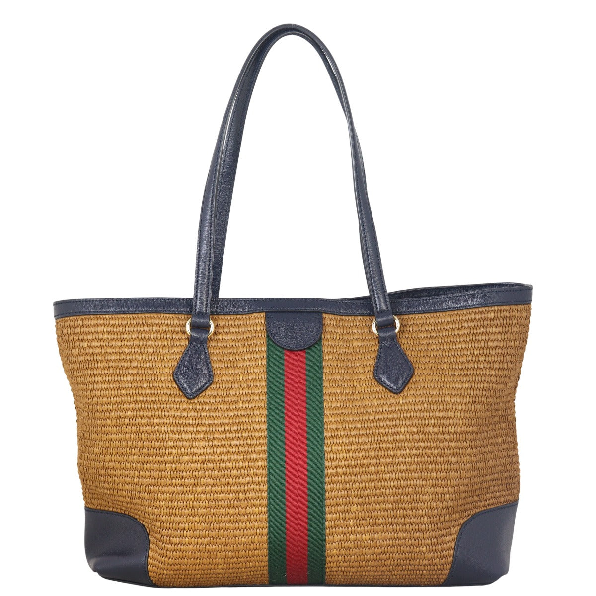 Gucci GG Ophidia Tote Medium Raffia