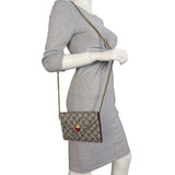 Gucci Dionysus GG Supreme Strawberry Mini Chain Wallet