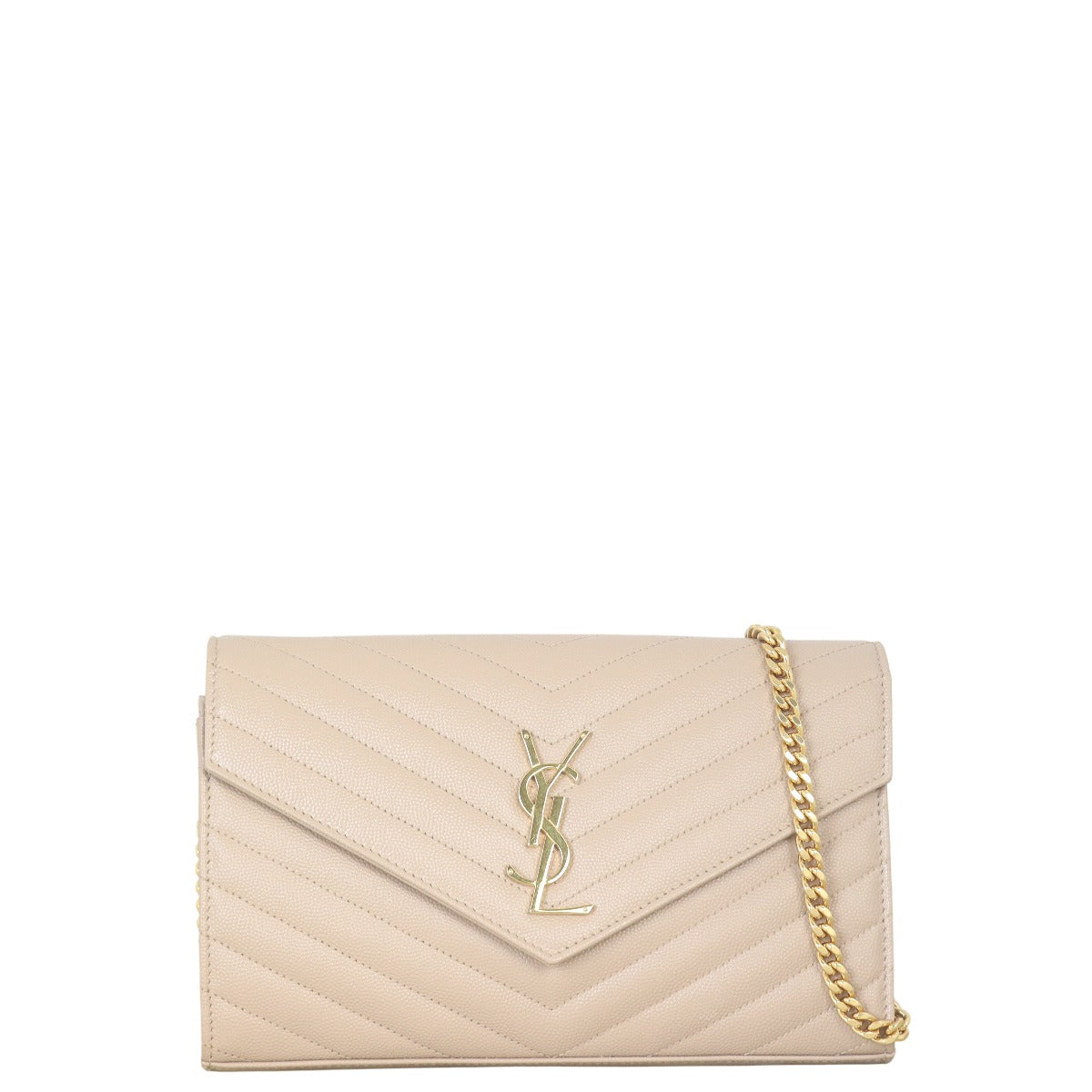 Saint Laurent Cassandre Chain Wallet