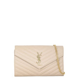 Saint Laurent Cassandre Chain Wallet