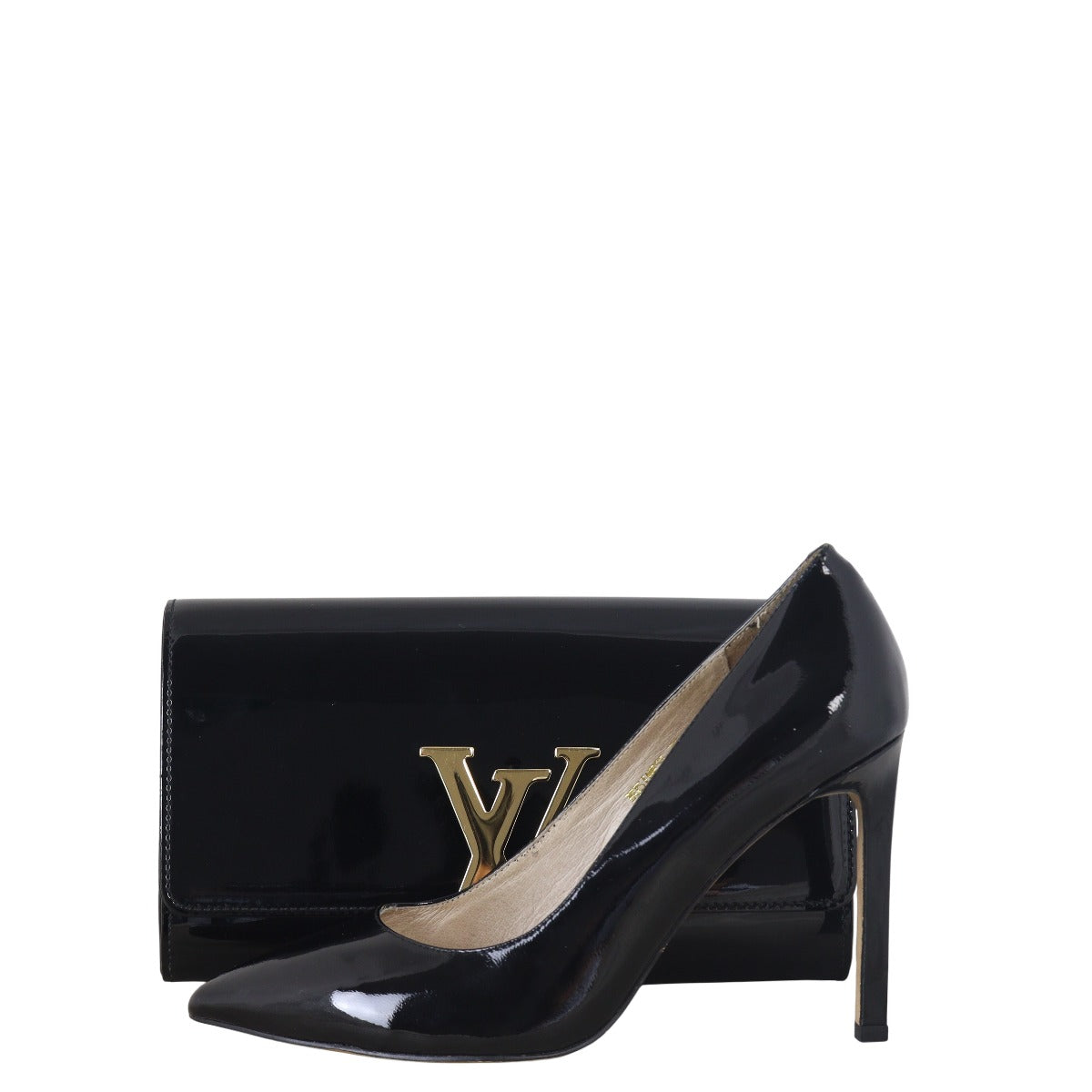 Louis Vuitton Louise Clutch Patent