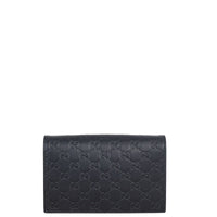 Gucci Guccissima Bow Wallet on Chain