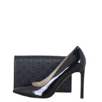 Gucci Guccissima Bow Wallet on Chain