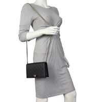 Gucci Guccissima Bow Wallet on Chain