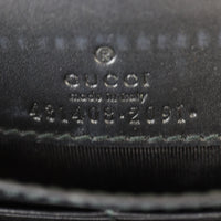 Gucci Guccissima Bow Wallet on Chain