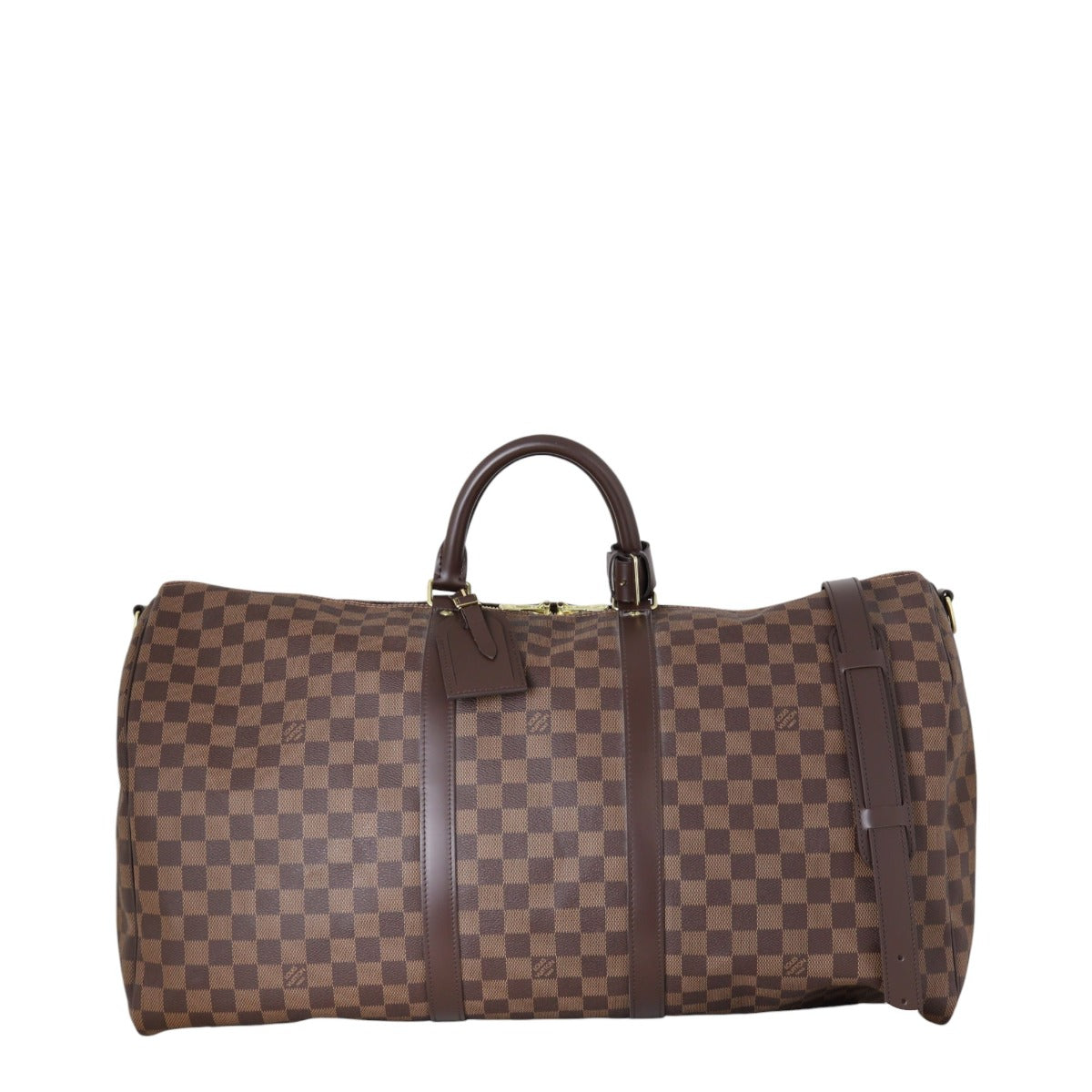 Louis Vuitton Keepall 55 Bandouliere Damier Ebene