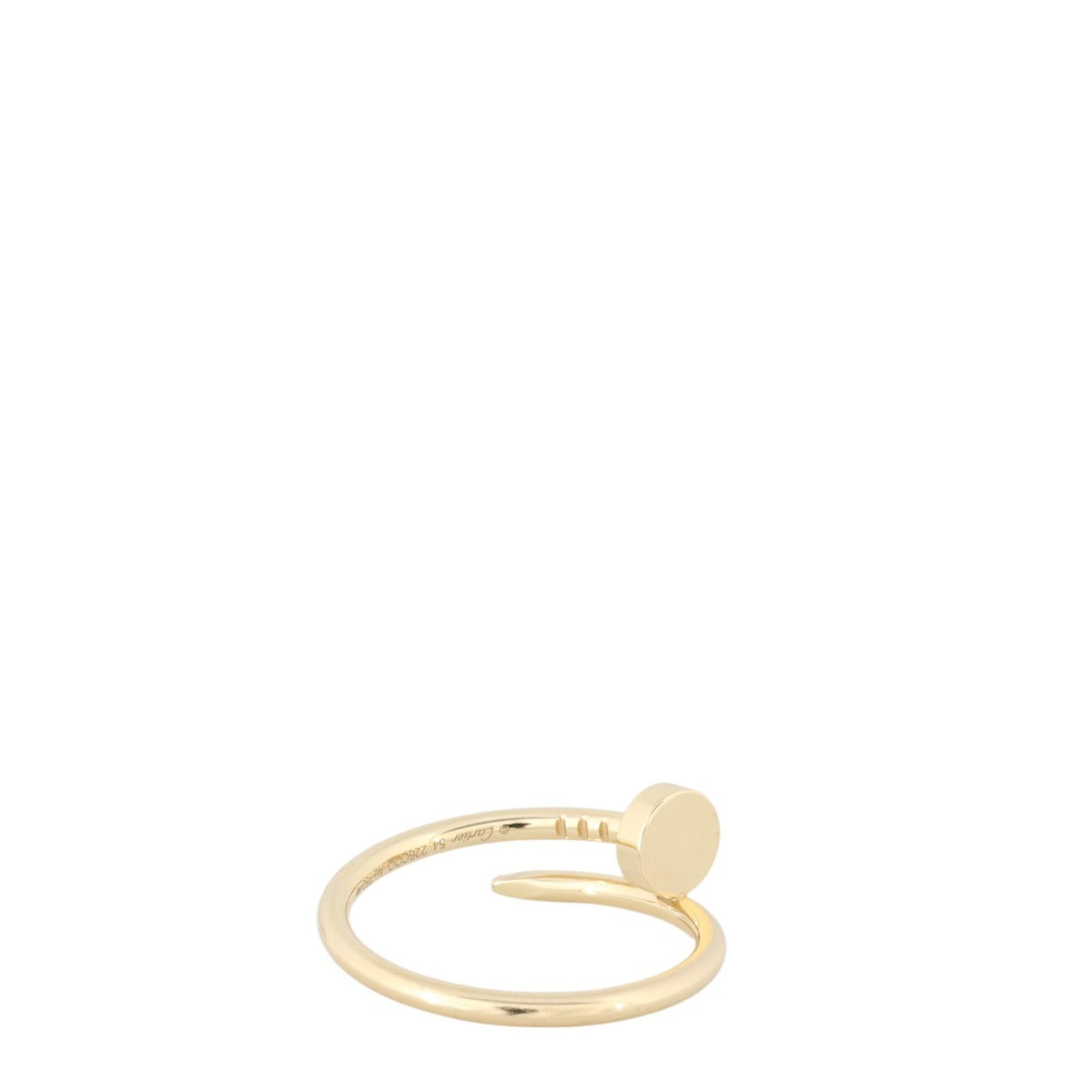 Cartier Juste un Clou 18k Yellow Gold Ring Small