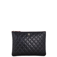 Chanel Classic O-Case Pouch Medium