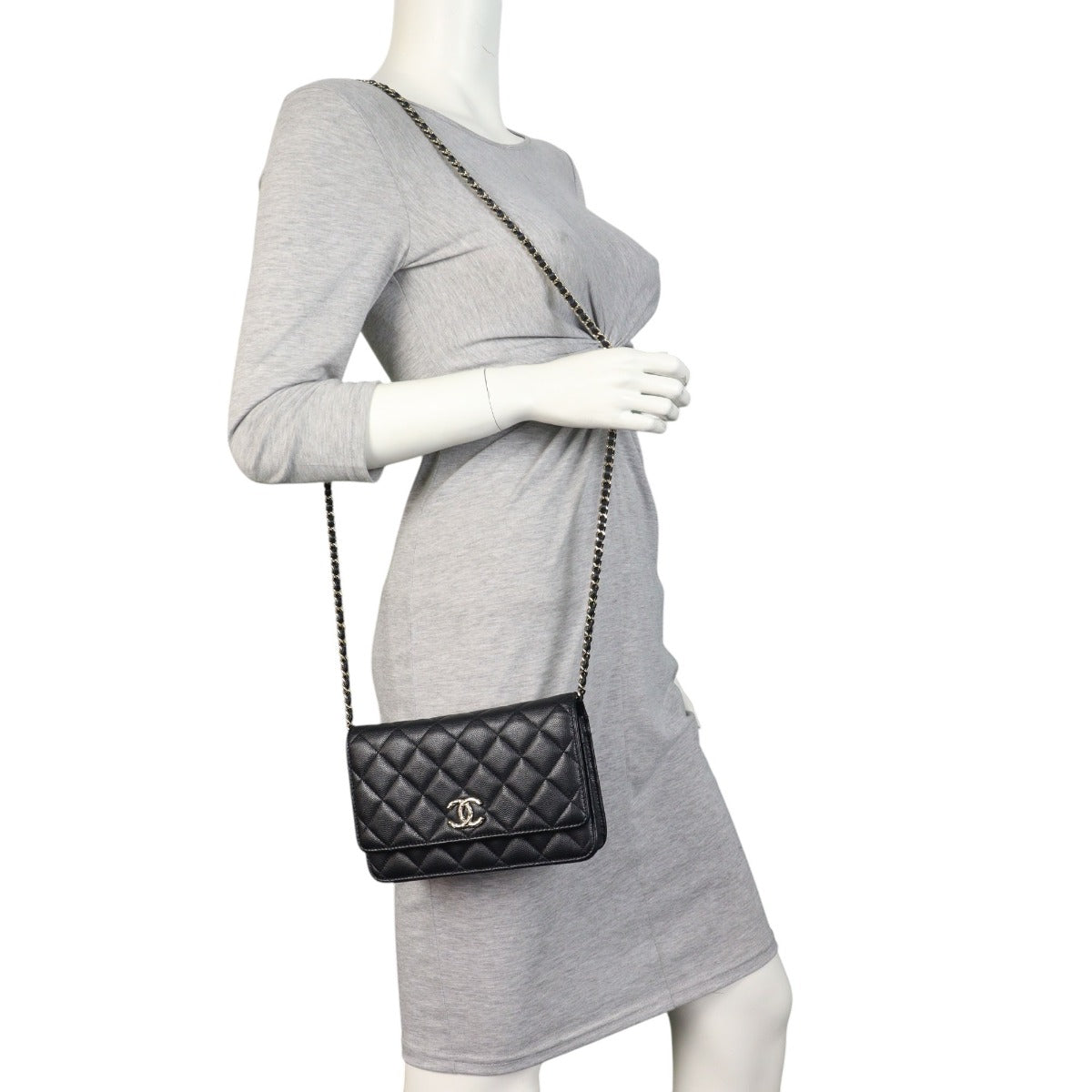 Chanel Classic Wallet on Chain