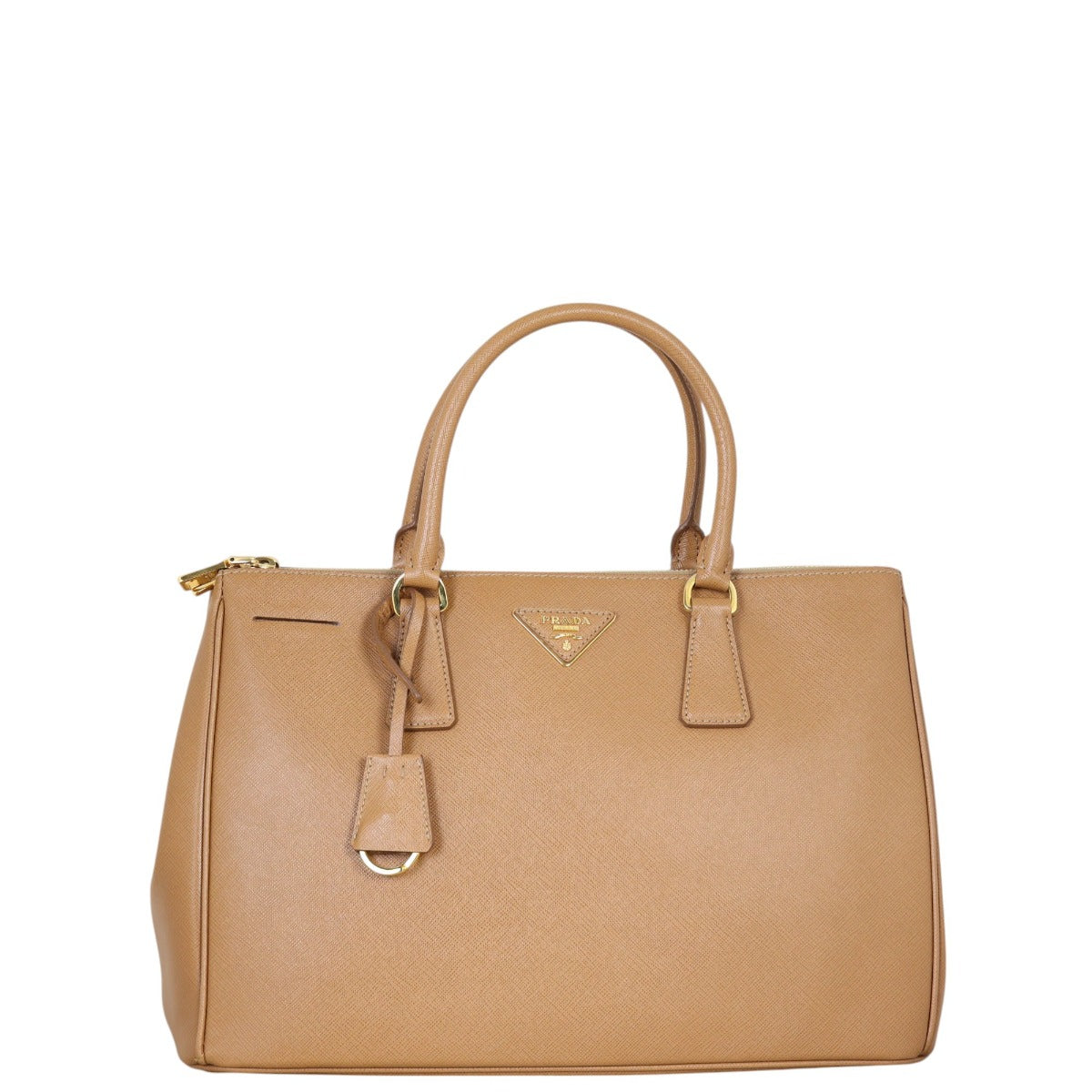 Prada Saffiano Lux Galleria Double Zip Tote Medium