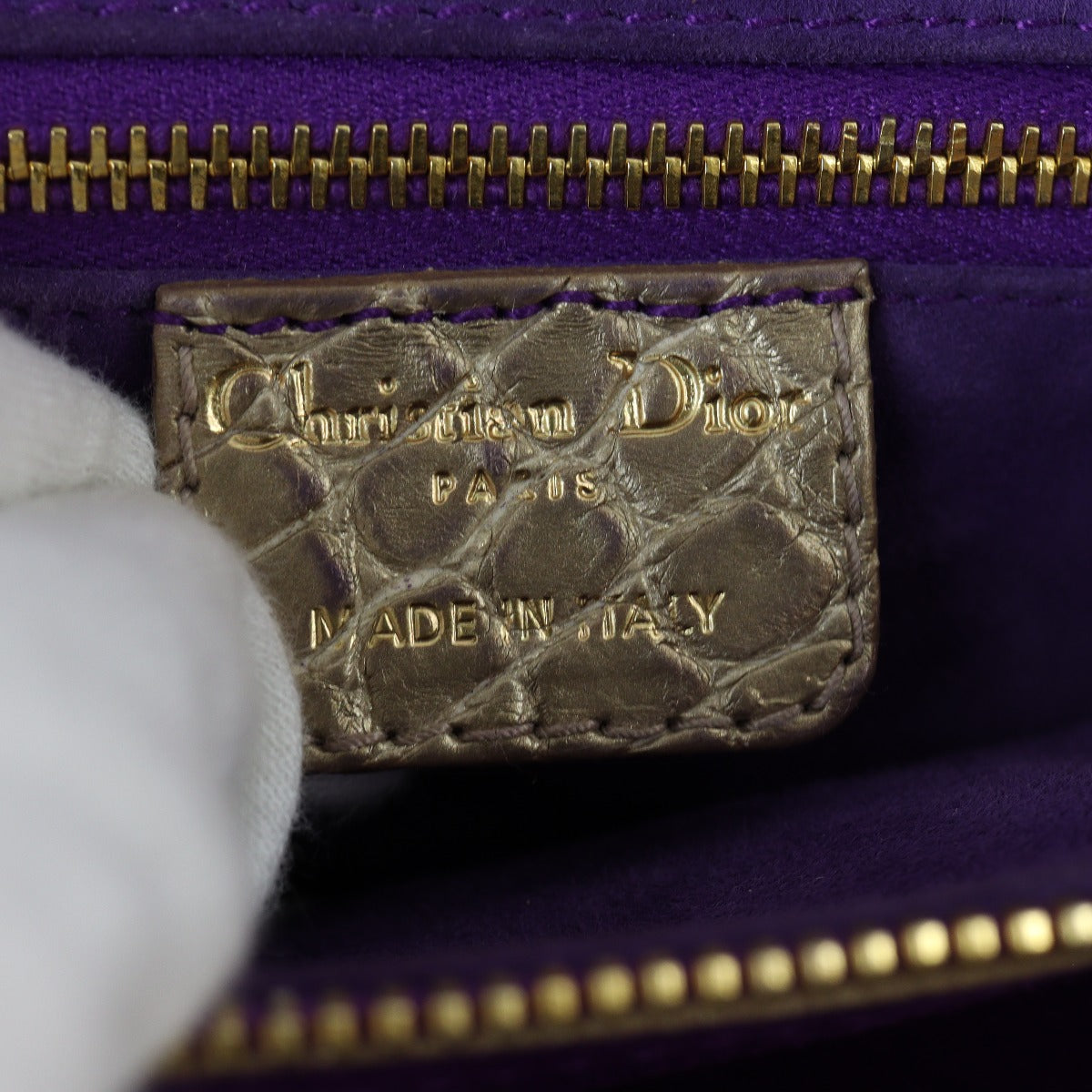 Dior Gaucho Suede Bag