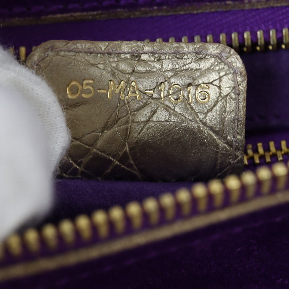 Dior Gaucho Suede Bag