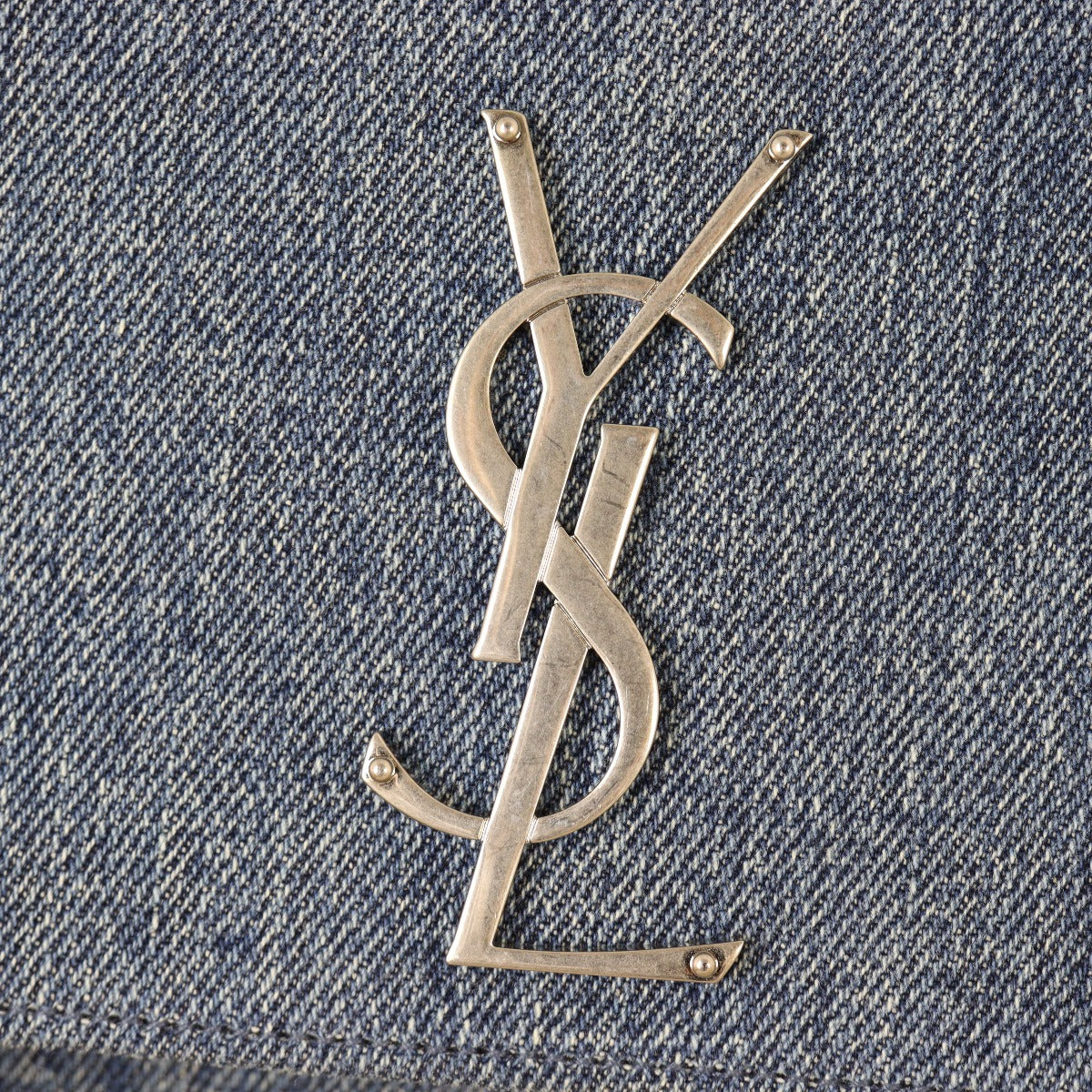 Saint Laurent Kate Chain Bag Medium Denim