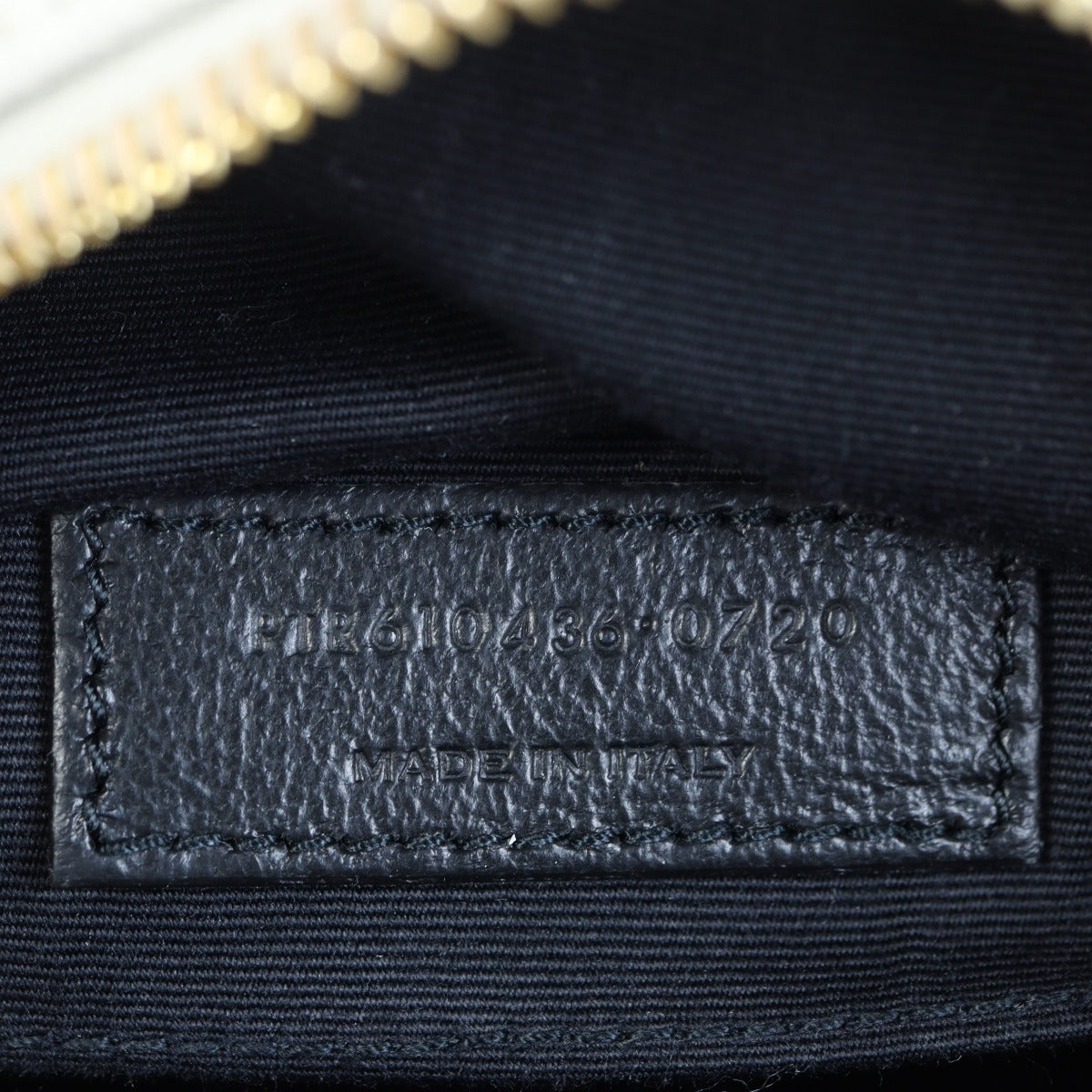 Saint Laurent Vinyle Round Camera Bag