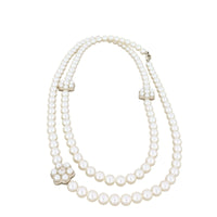Chanel Pearl Flower Long Necklace