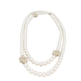 Chanel Pearl Flower Long Necklace