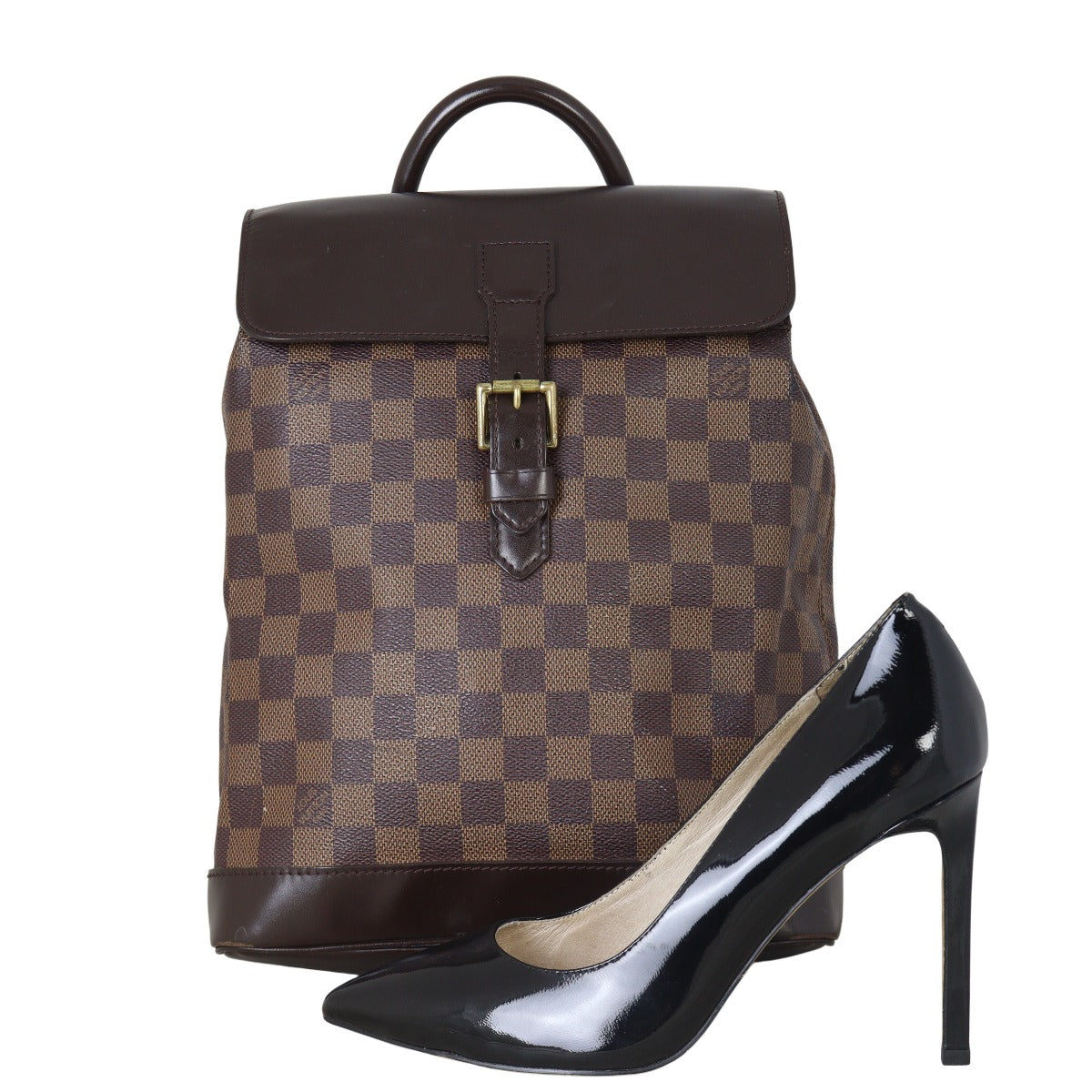 Louis Vuitton Soho Backpack Damier Ebene – Luxe.It.Fwd Louis Vuitton Soho Backpack Damier Ebene – Luxe.It.Fwd