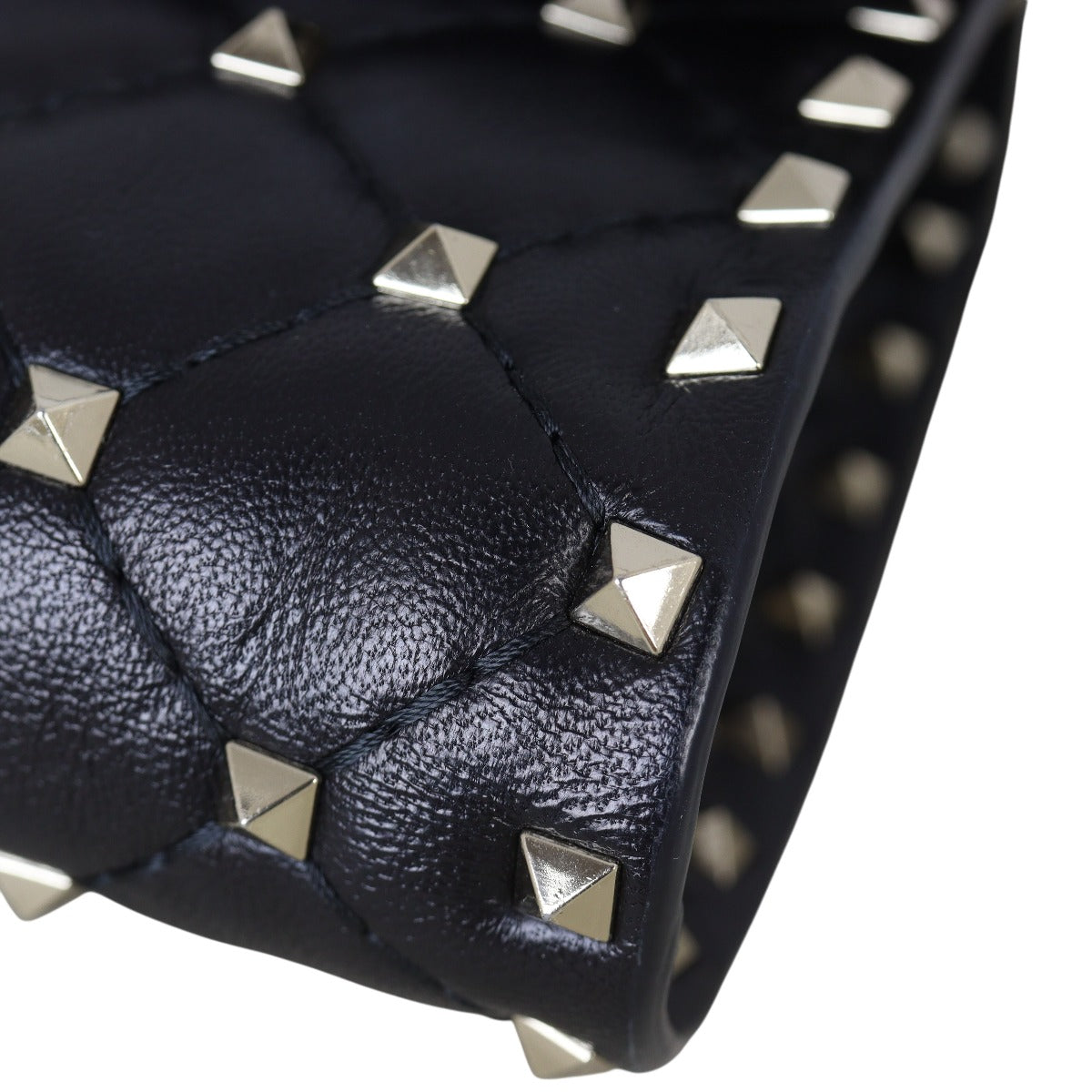 Valentino Rockstud Spike Wallet on Chain