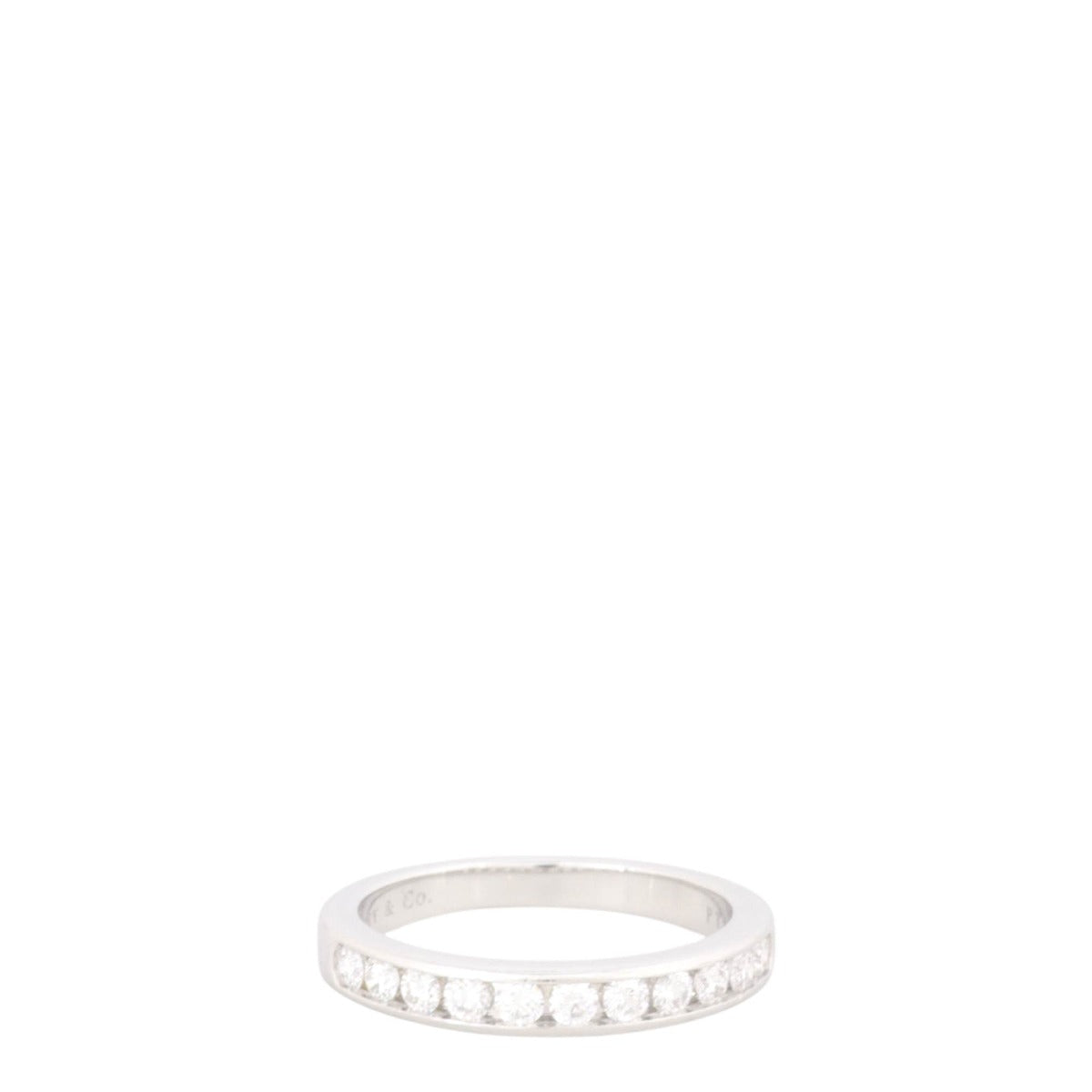 Tiffany & Co Setting Half Circle Diamond Wedding Band