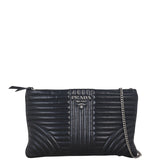 Prada Diagramme Clutch on Chain