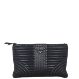 Prada Diagramme Clutch on Chain