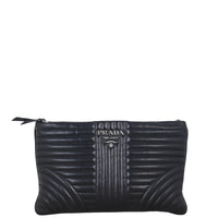Prada Diagramme Clutch on Chain