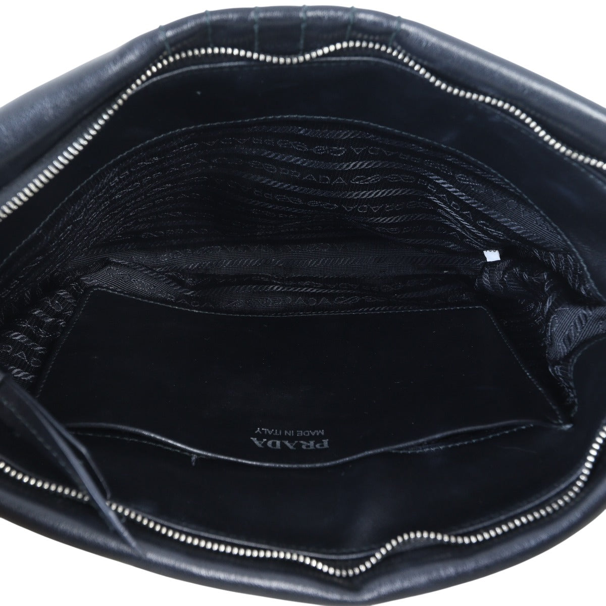 Prada Diagramme Clutch on Chain