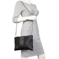 Prada Diagramme Clutch on Chain