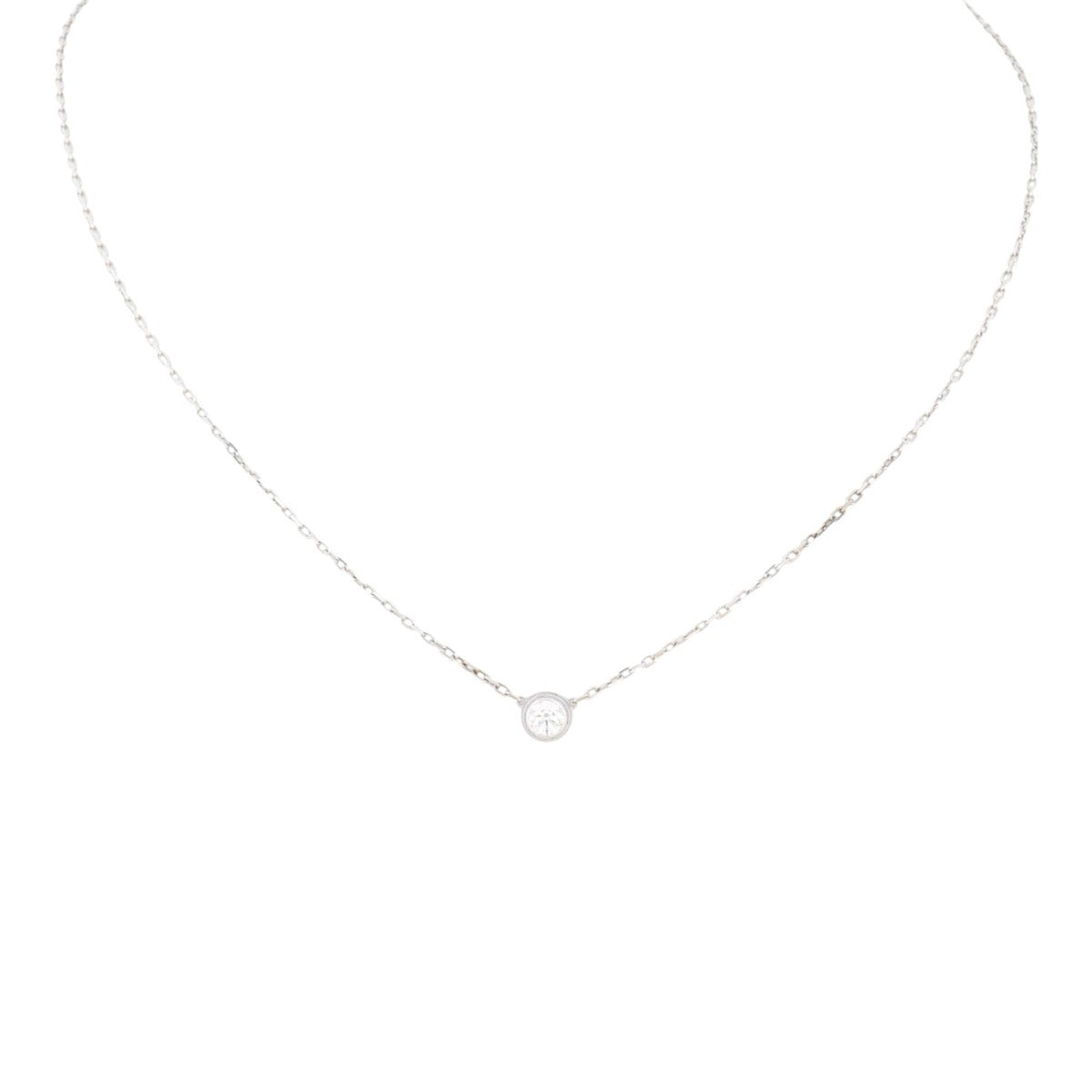 Cartier D’Amour Necklace 18k White Gold Large