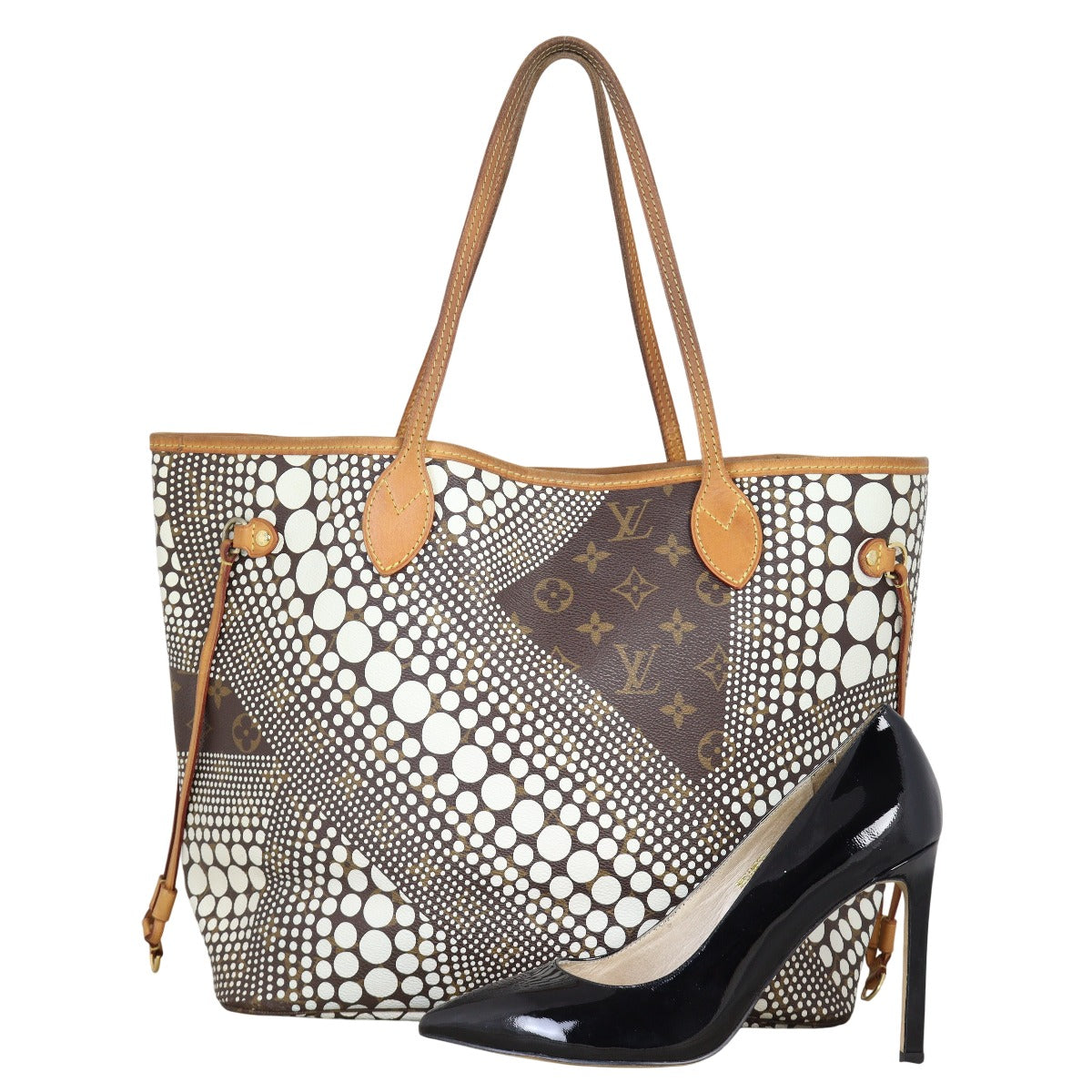 Louis Vuitton x Yayoi Kusama Neverfull MM Monogram Dots – Luxe.It.Fwd