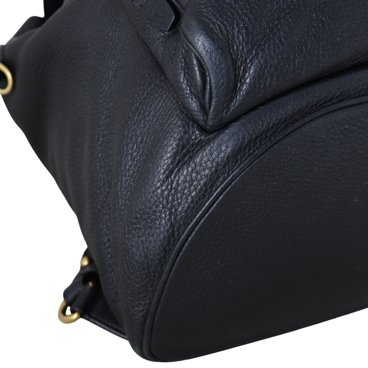 Prada Leather Drawstring Backpack