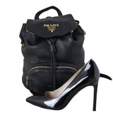Prada Leather Drawstring Backpack