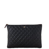 Chanel Classic O-Case Pouch Large