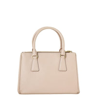 Prada Saffiano Lux Galleria Double Zip Tote Mini