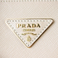 Prada Saffiano Lux Galleria Double Zip Tote Mini