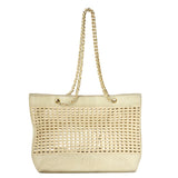 Chanel CC Raffia Tote