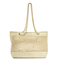 Chanel CC Raffia Tote
