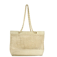 Chanel CC Raffia Tote