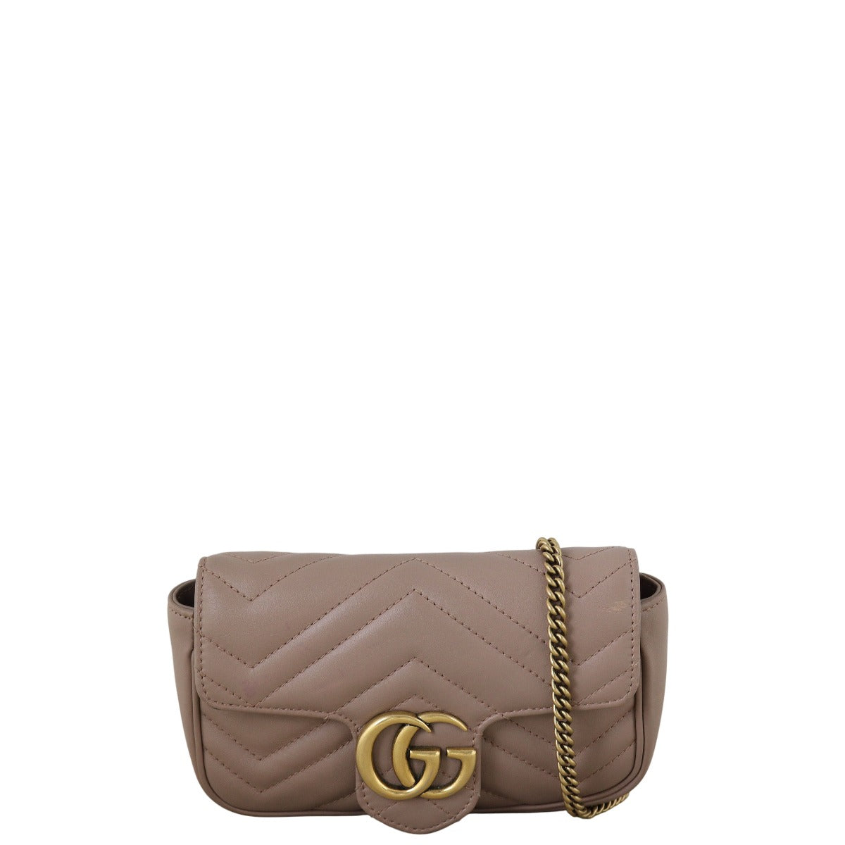 Gucci GG Marmont Matelasse Super Mini Shoulder Bag