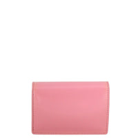 Prada Brushed Leather Chain Card Holder