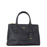 Prada Saffiano Lux Galleria Double Zip Tote Small