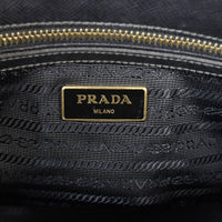 Prada Saffiano Lux Galleria Double Zip Tote Small