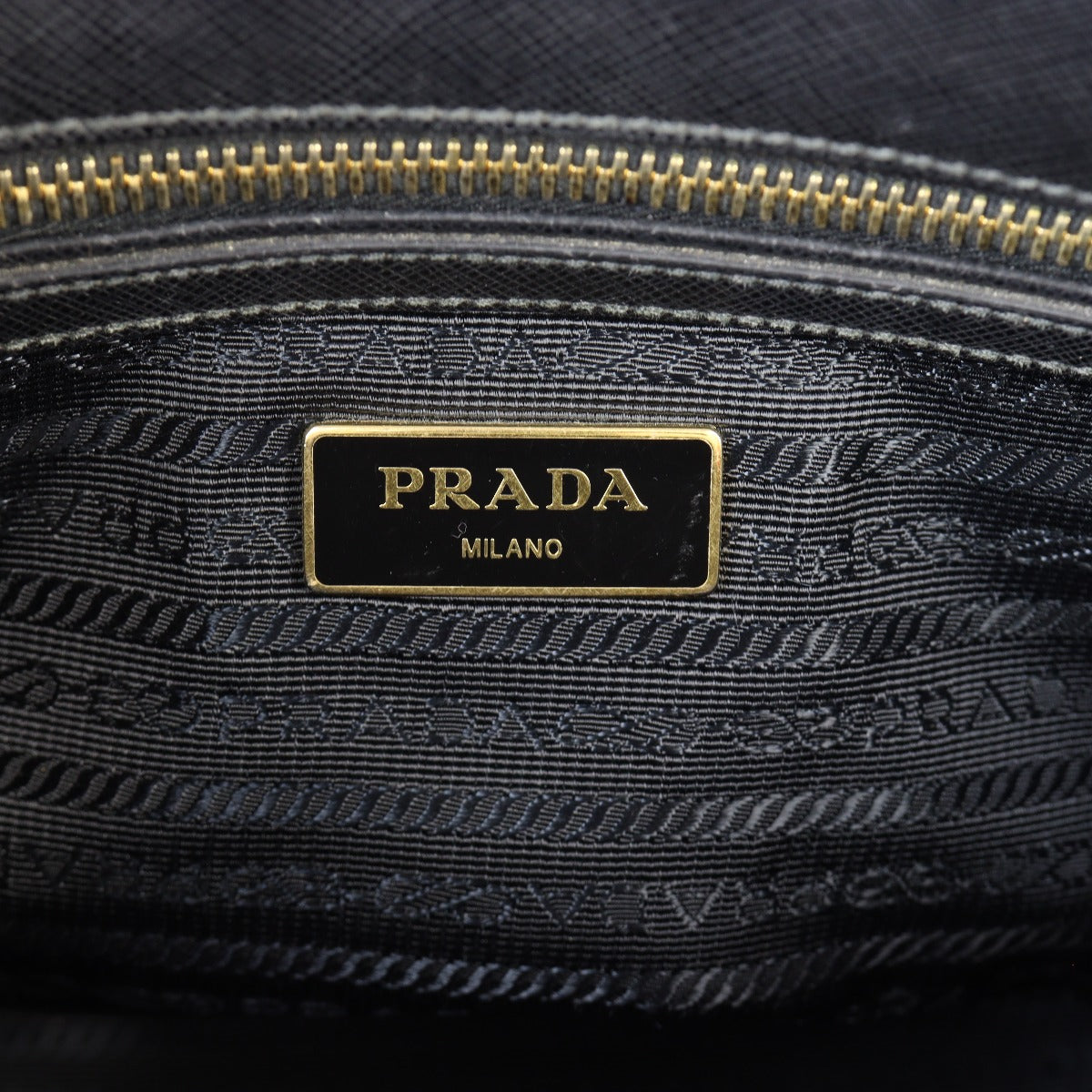 Prada Saffiano Lux Galleria Double Zip Tote Small