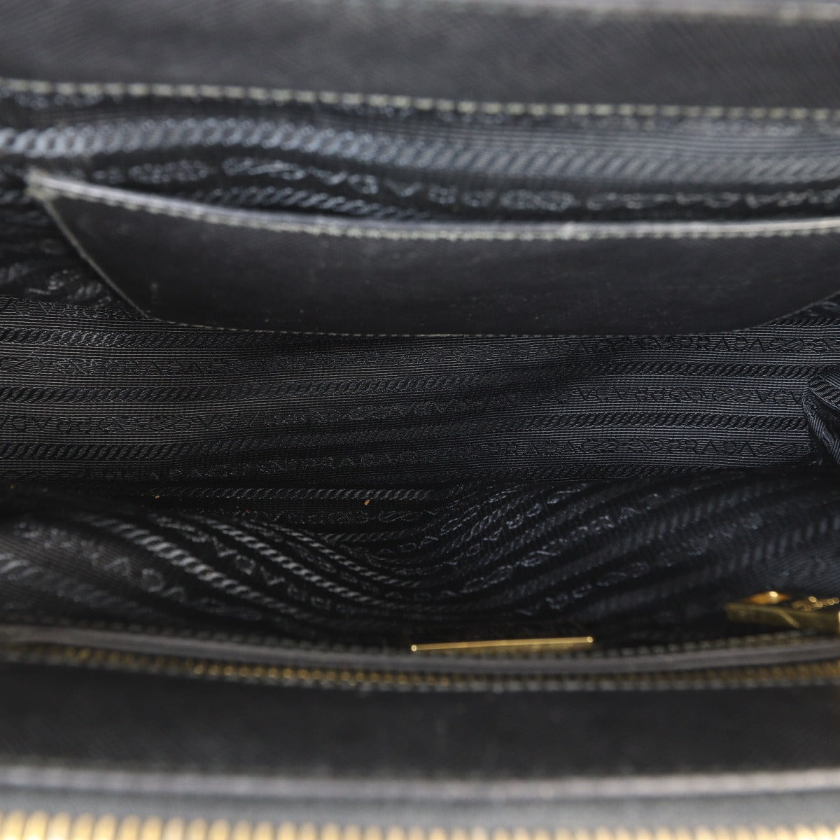 Prada Saffiano Lux Galleria Double Zip Tote Small