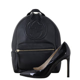 Gucci Soho Leather Chain Backpack